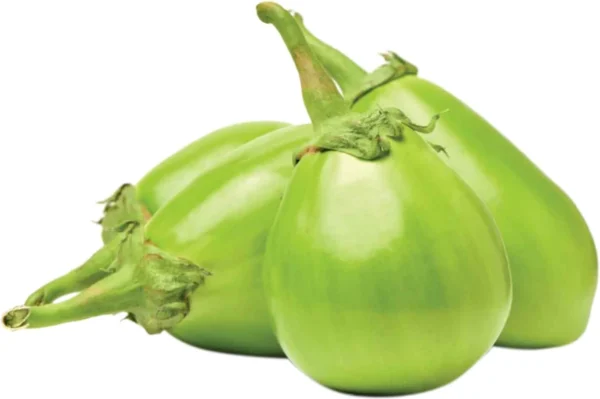 Unbranded Green Round Brinjal (500 g)